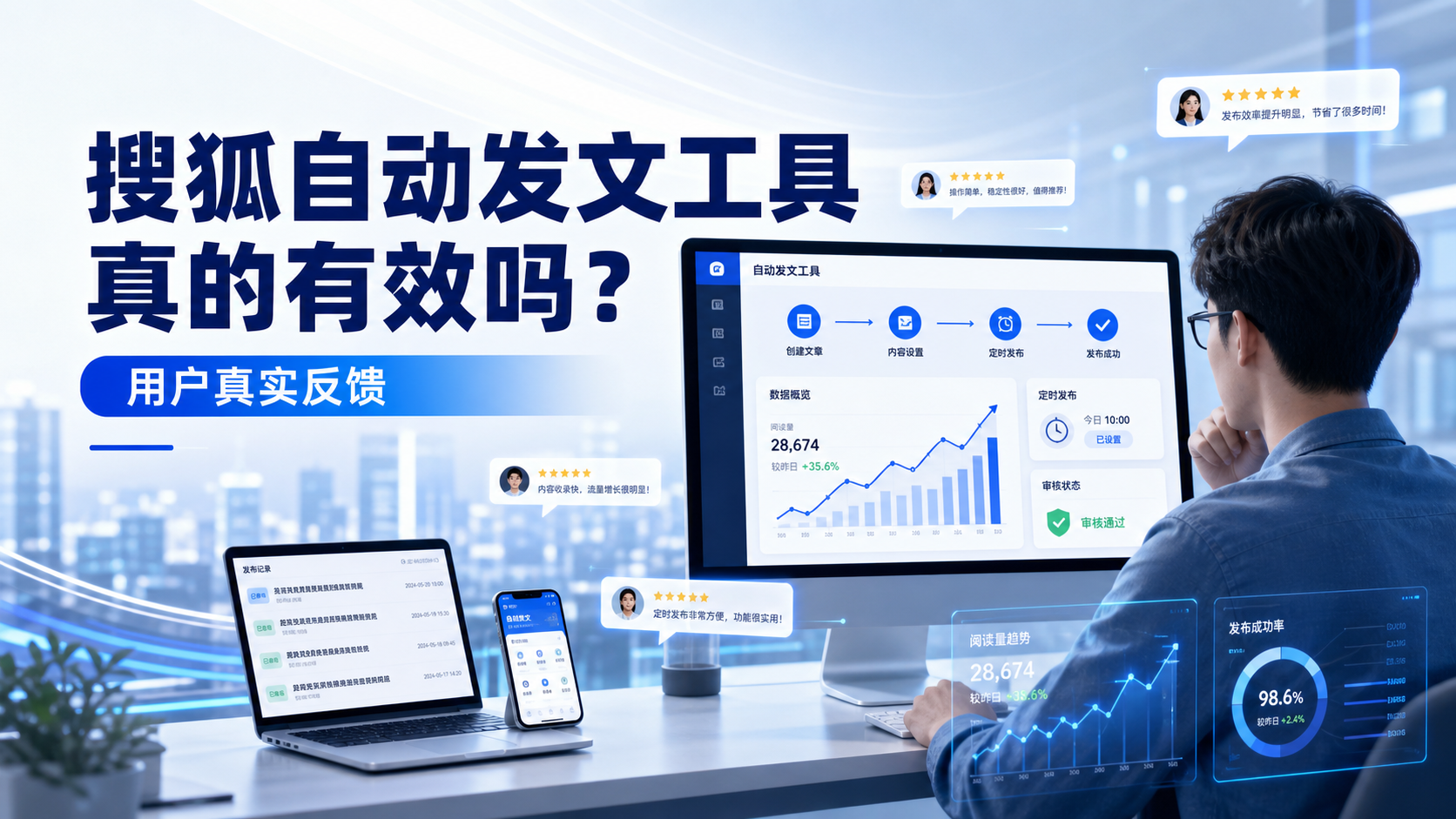 搜狐自动发文工具真的有效吗？葫芦岛用户的真实反馈